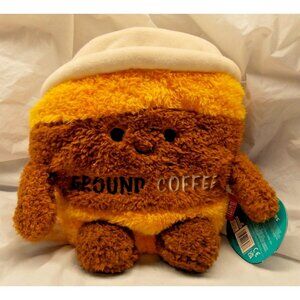 Curtis Cup of Coffee Snack Bumz 7.5-inch Plush Collectible Stuffed BumBumz
